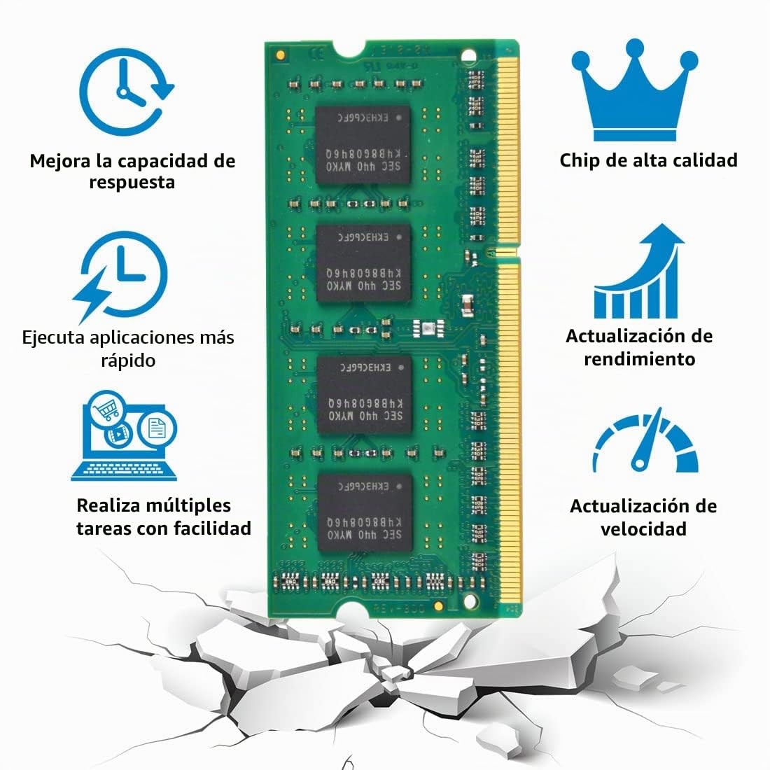 Amazon.com: 8GB 1Rx8 PC3L-12800S RAM, 8 GB DDR3L 1600 Sodimm
