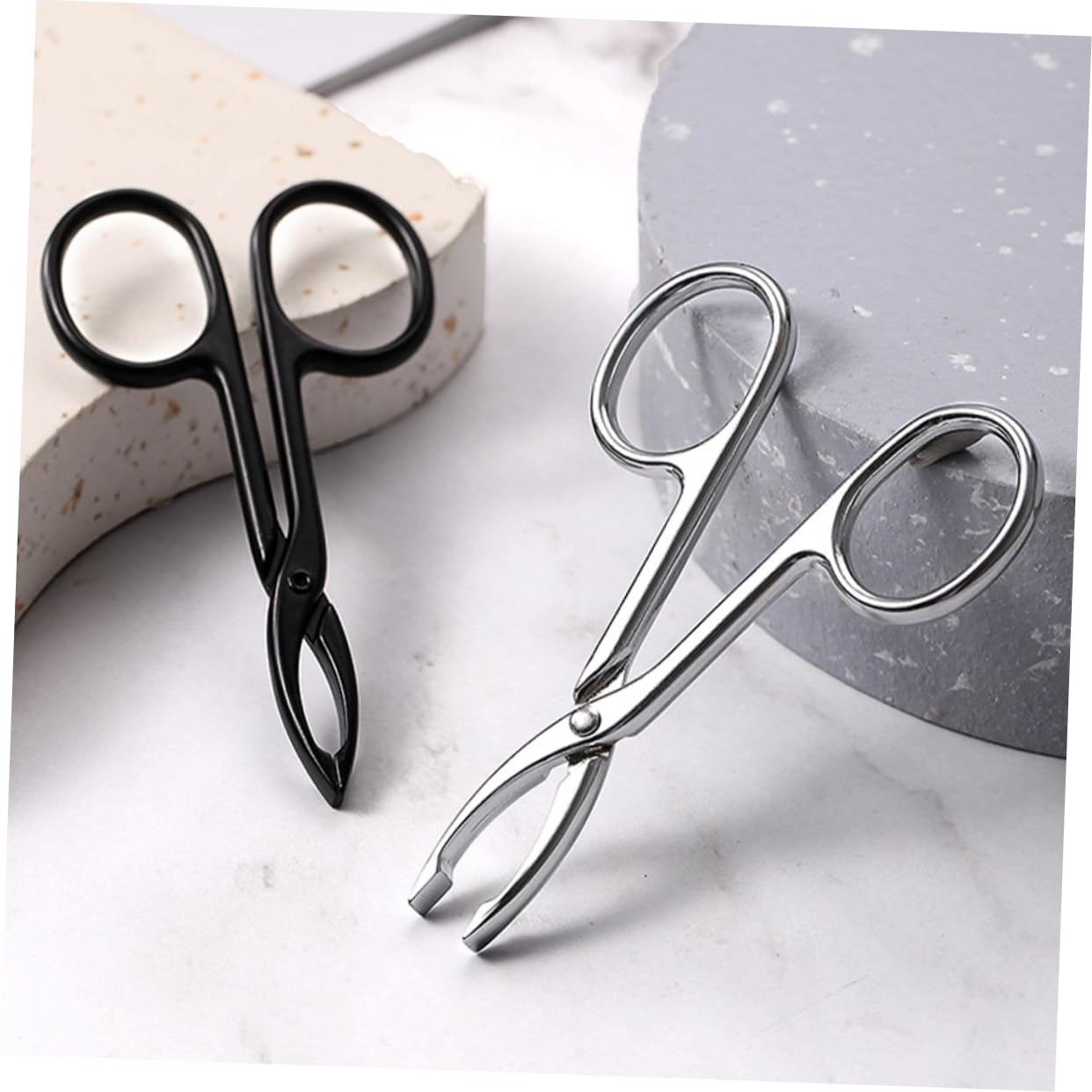 VALICLUD 5 Set Pinze Per Sopracciglia Fronte Pinzetta Attrezzo Sopracciglio Pinzette Per Del Viso Da Donna Sul Mento Pinzette Per Sopracciglia Da Donna Acciaio Inossidabile 4 Pezzi*5