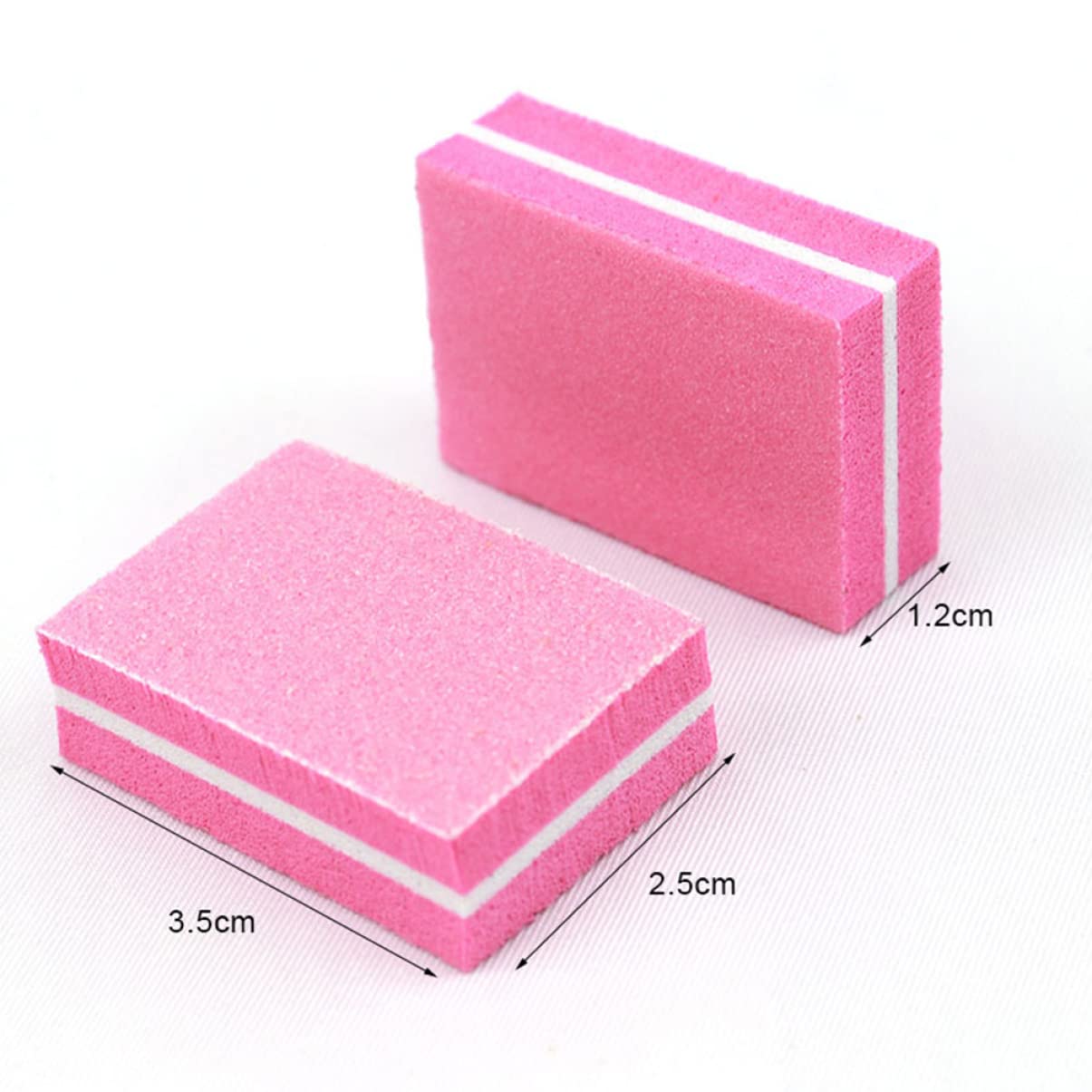 minkissy 250piezas Limas De Esponja Para Uñas Archivos De Pulido De Manicura y Pedicura Herramientas De Belleza Para Uñas Acrílicas y Naturales Compacto y Diseño Portátil