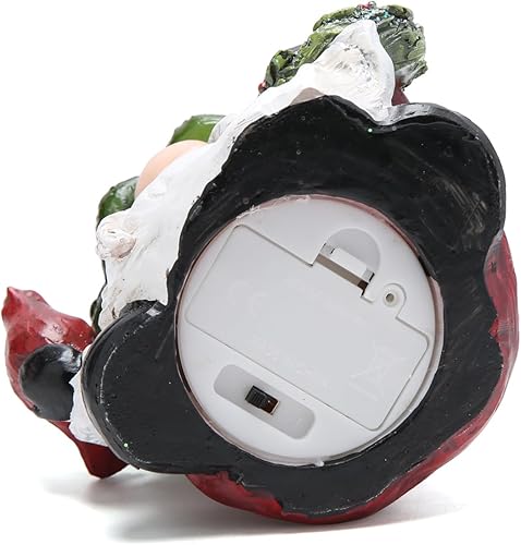 Miniatura 4 de Hodao Decoración de gnomo para árbol de Navidad, mesa de invierno, figuras enanas de elfo sueco, Tomte, decoración interior del hogar, resina (árbol