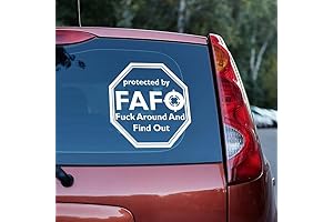 Protected by FAFO F Around and Find Out Decal