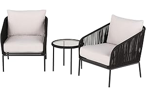 The Carrabelle Collection: Woven Rope Patio Chairs for Unparalleled Comfort and Style