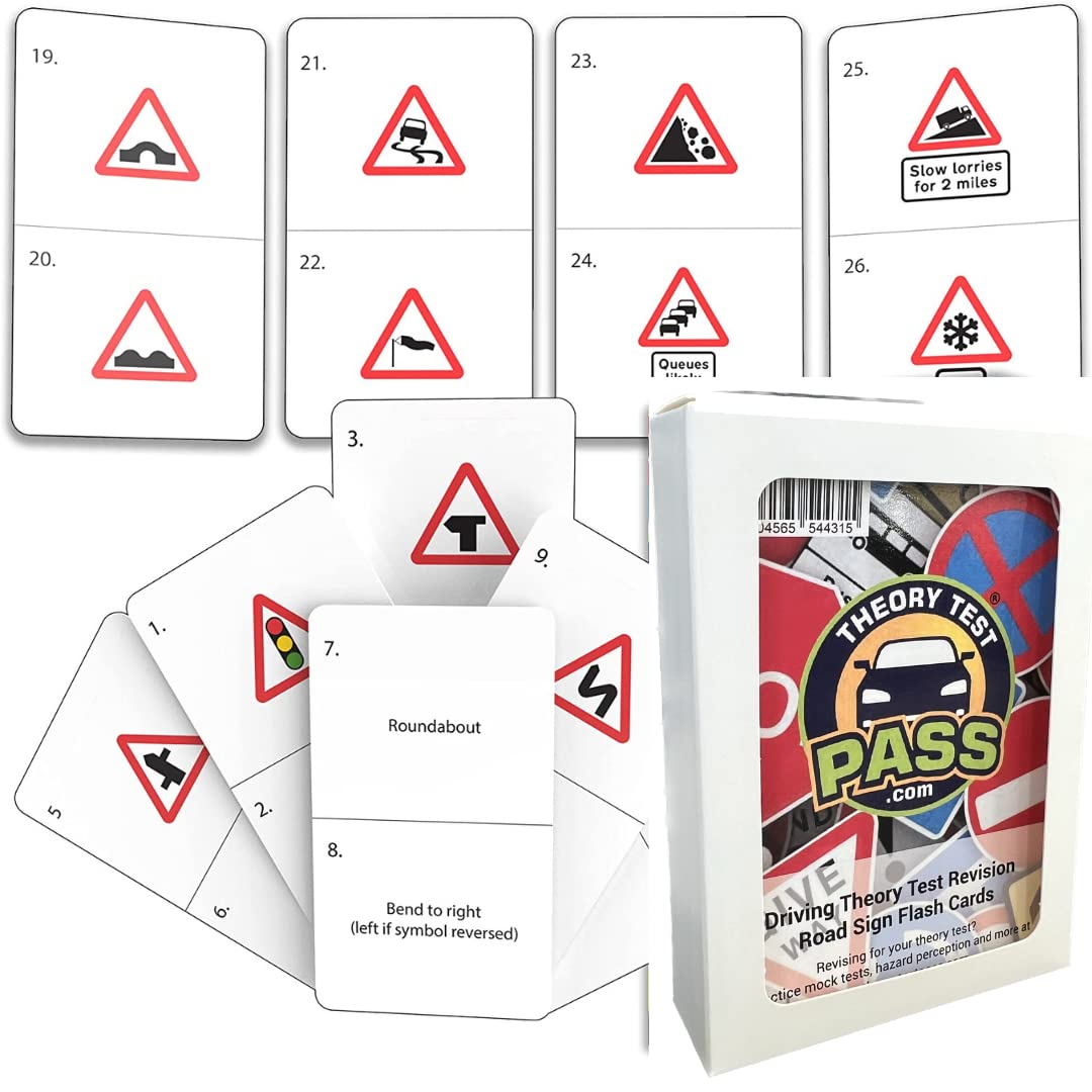 Buy Highway Code 2023 UK Driving Theory Test DVLA Revision Flash Cards