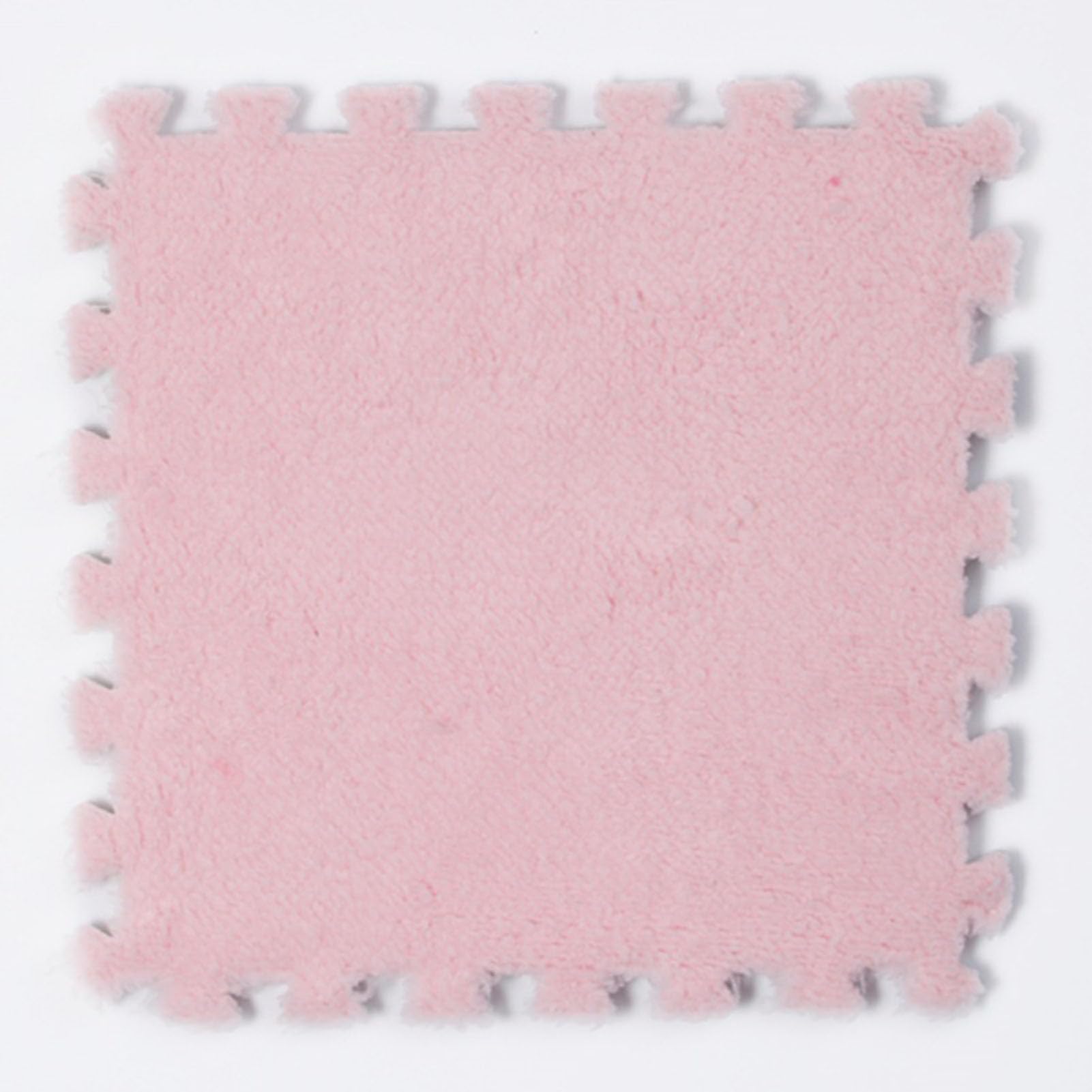 Kwadratowa, składana mata dywanowa w kształcie układanki(Light Pink,20pcs)