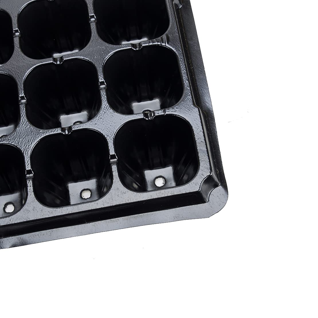 6 pièces 72 cellules Plaque de démarrage pour semis Germination Pépinière Pot de Culture pour Plantes de Jardin Fleurs