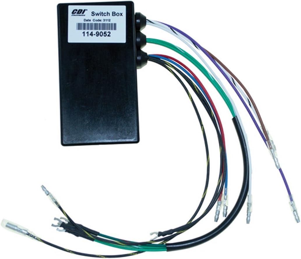 Mercury Ignition Pack Switch Box 3 Cyl 60 Hp 1991-1997 Serial# D000750 - OG589999 WSM 114-9052 OEM# 18-5791, 19052A 1, 19052 A, 2 19052 A 3, 19052 A 5, 19052 A 6, 19052 A 8