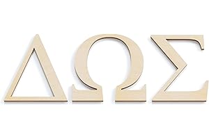 Custom Greek Wood Letters: A Wooden Expression of Fraternity and House Spirit