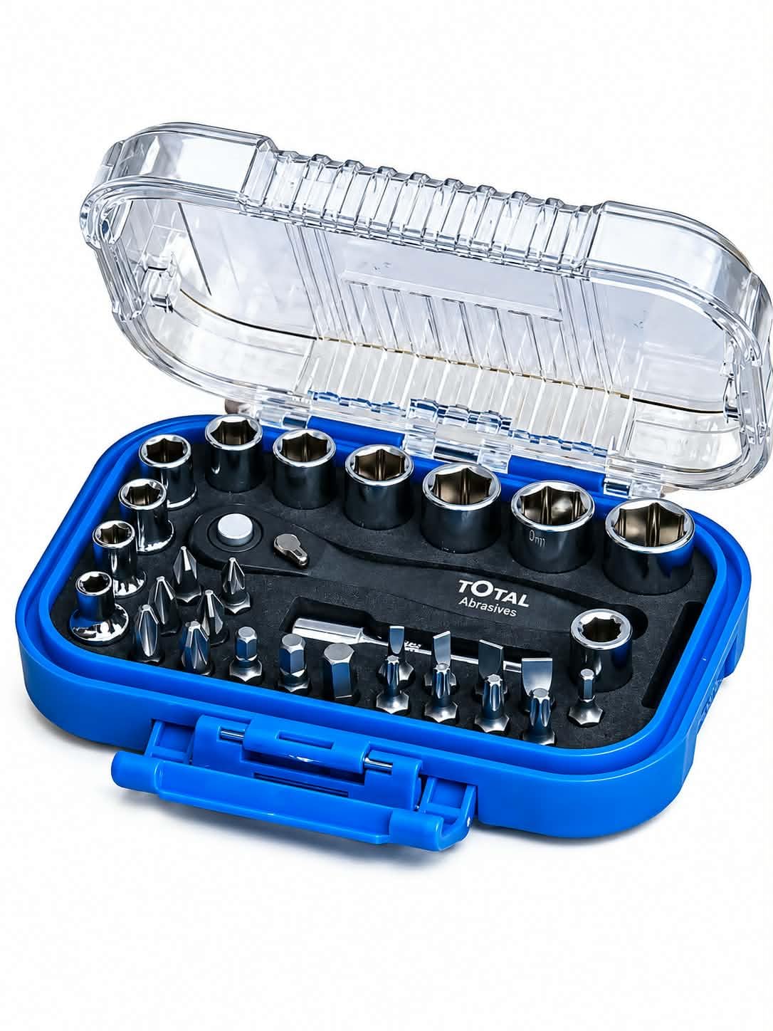 Total Abrasives - E2503-31 PC Screwdriver Bits and Socket Set