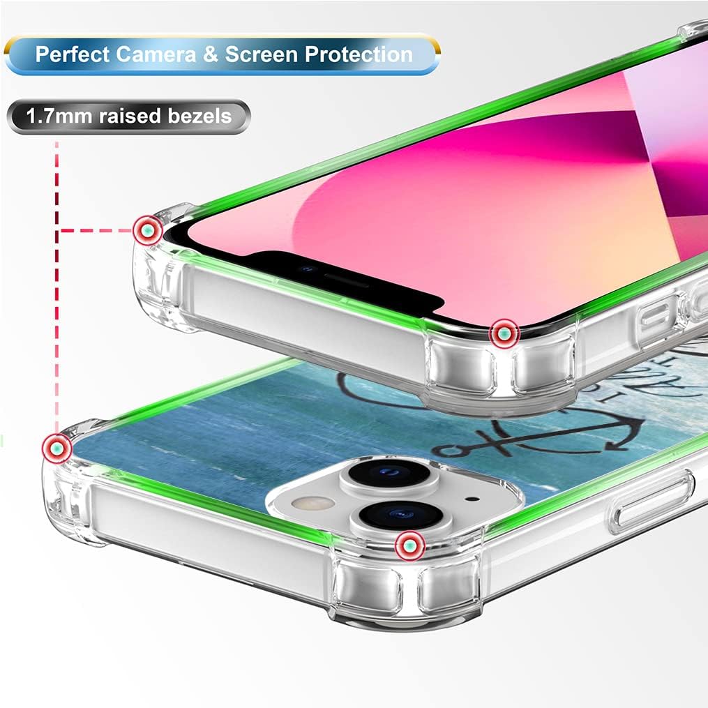 Case for iPhone 13 (14) & MUQR Gel Silicone Slim Drop Proof Heavy Duty Protection Cover Compatible with iPhone 13 (14) & Silicone Bible Protective Rubber Christian Songs Verses - Image 4