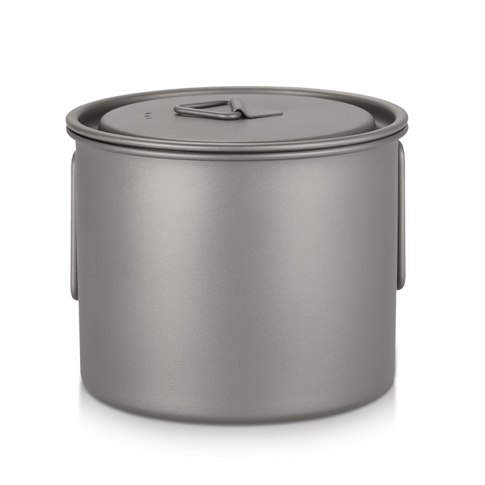 Lixada Pot de camping portable en titane Avec poignée pliante 300 ml, 350 ml, 420 ml, 550 ml, 650 ml, 750 ml, 900 ml, 1600 ml, ., Volume : 550 ml