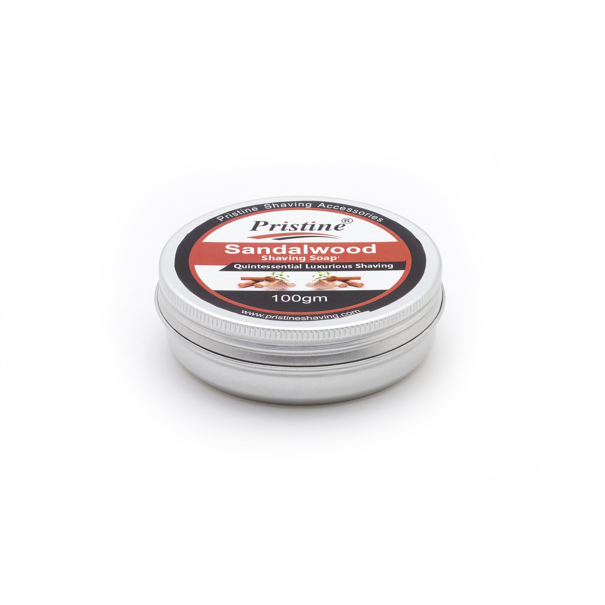 Pristine Man Quintessential Luxurius Shaving Soap Sandalwood 100 Gram