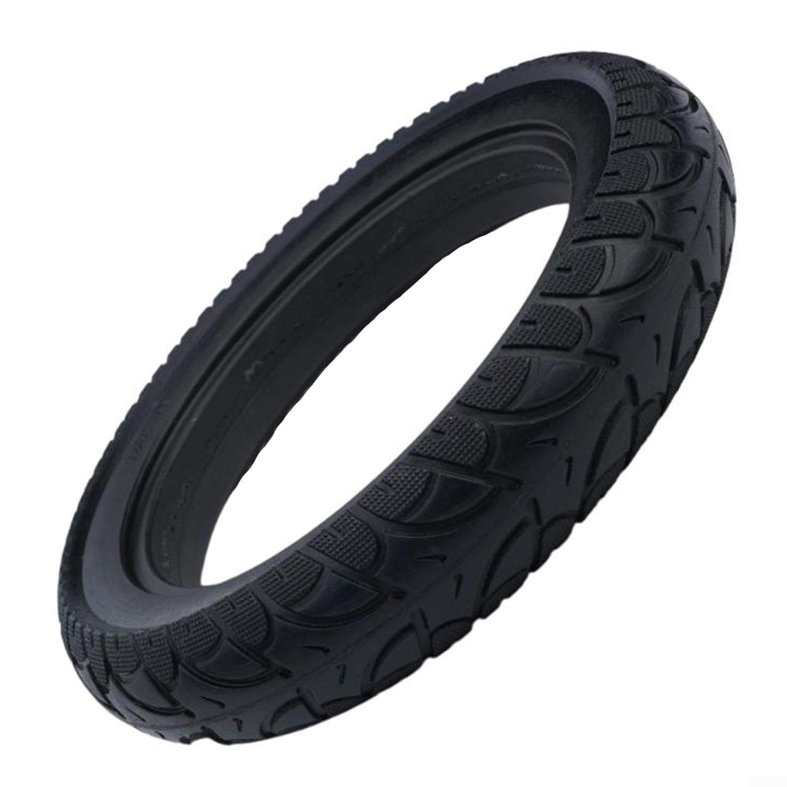 12 1/2 x 2 1/4 (57-203) Solid Tyre 12 Inch Heavy Duty Rubber Puncture Proof Replacement for Electric Scooter, E-Bike