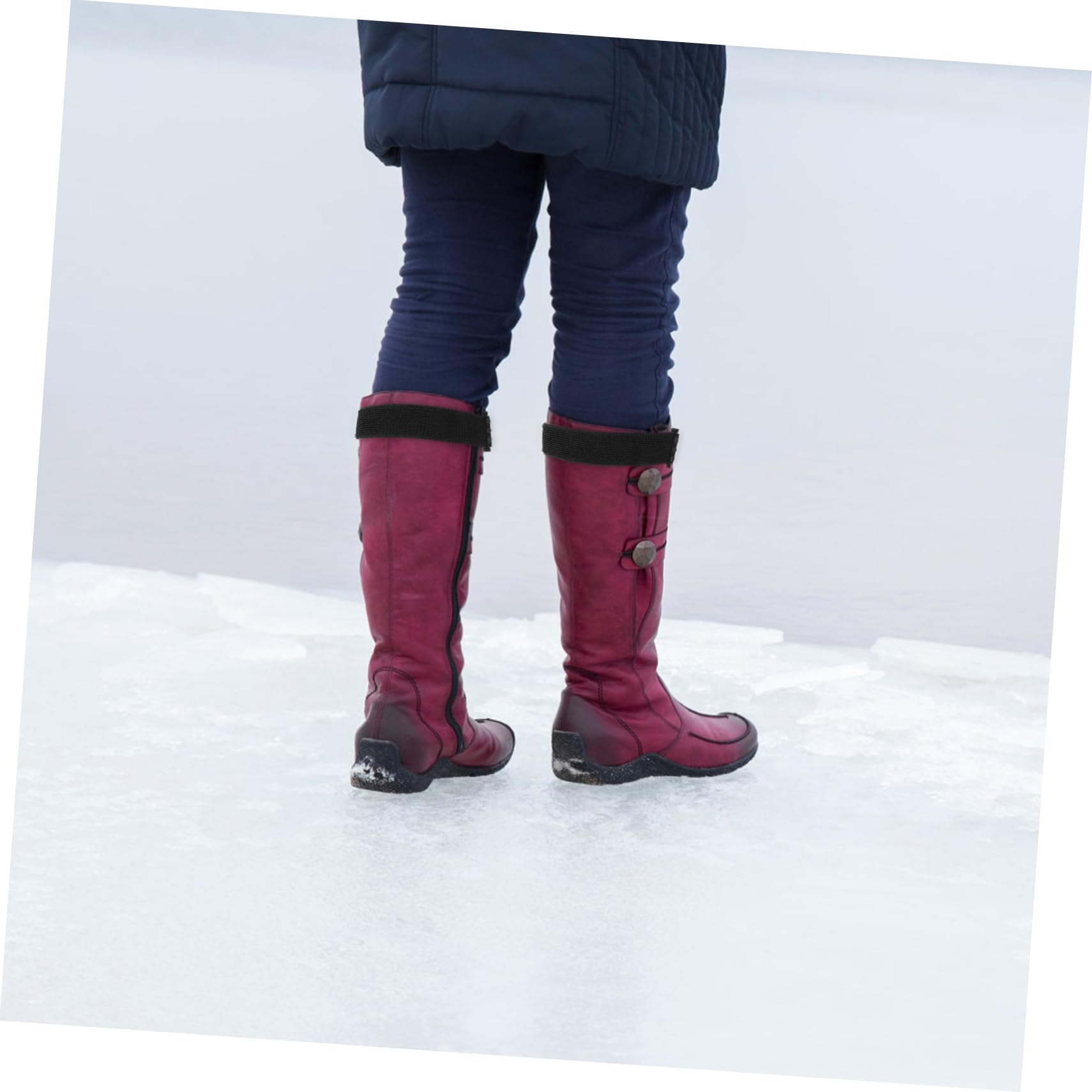 TINEASUR Women's Boot Straps Boot Strap Bands Anti-skid Boot Straps Boot Straps for Women Elastic Boot Bands Boot b