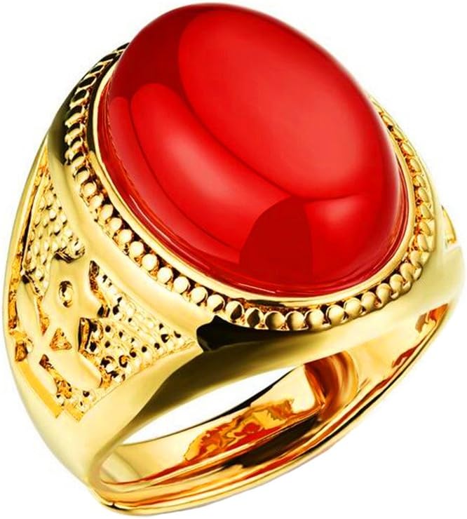 Anello Vintage Da Uomo In Oro 14K Con Onice, Anni ‘60 – Antichità Galliera - Foto 5