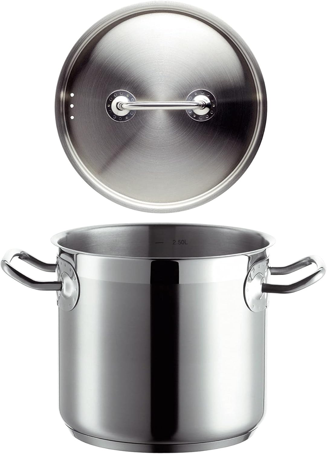 Professional 16 cm Stainless Steel Vegetable Pan Plus Lid