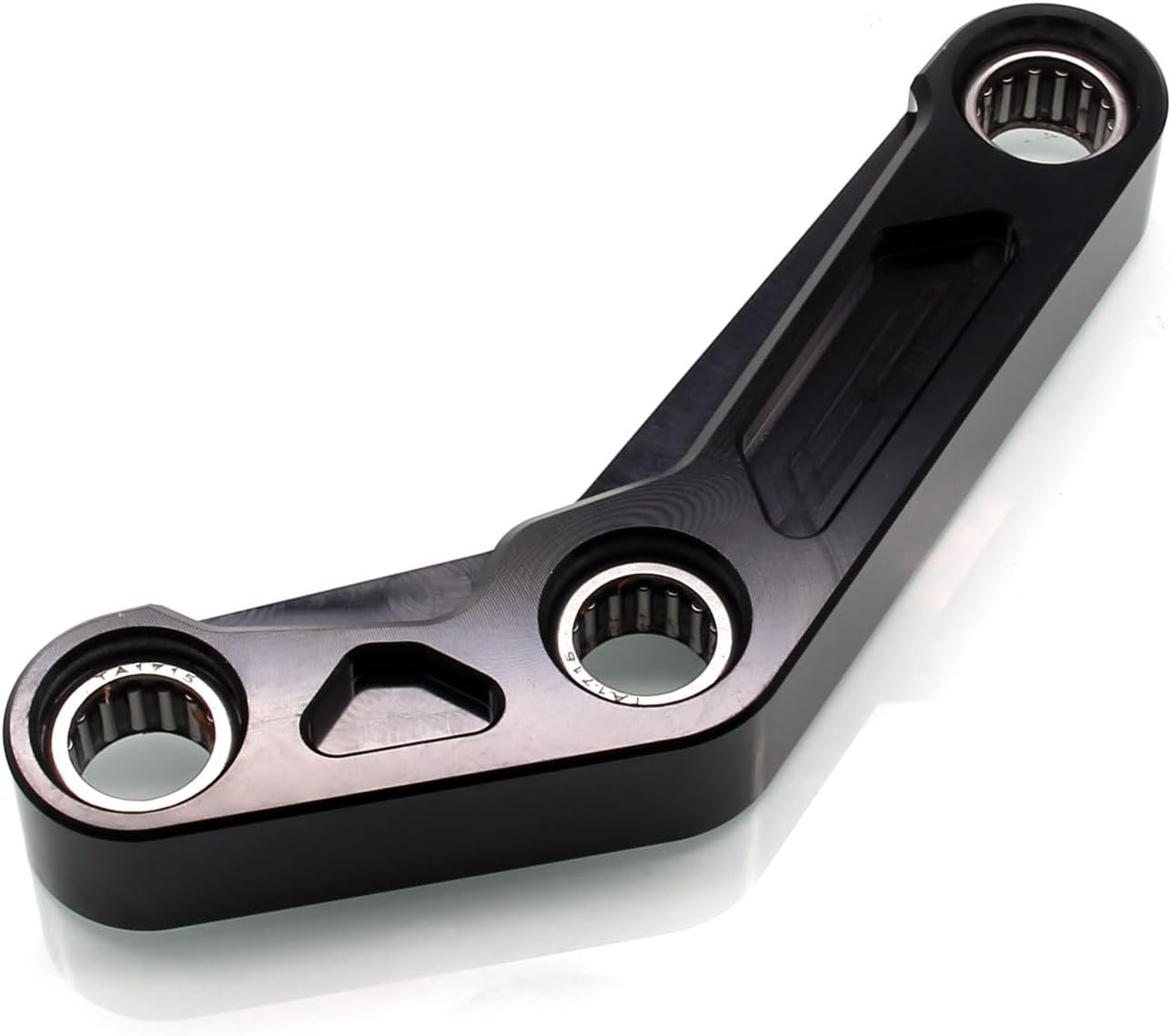 MZS Motorcycle Lowering Link, Drop Links Rear Suspension Kit + Motorcycle Tail Light, LED Integrated Turn Signal Blinker Compatible with MT07 MT-07