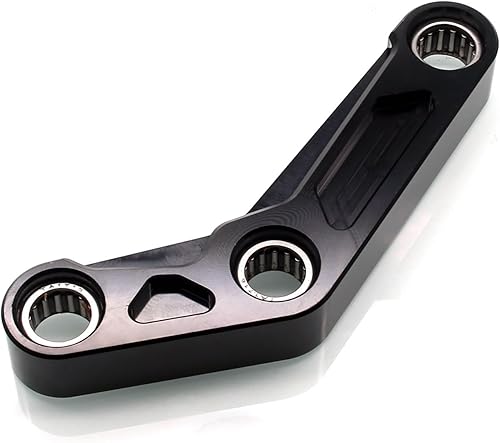 Vista 15 de MZS Eslabón de bajada de motocicleta, eslabones de caída de 1.5 pulgadas, kit de suspensión trasera, accesorios color negro, compatible