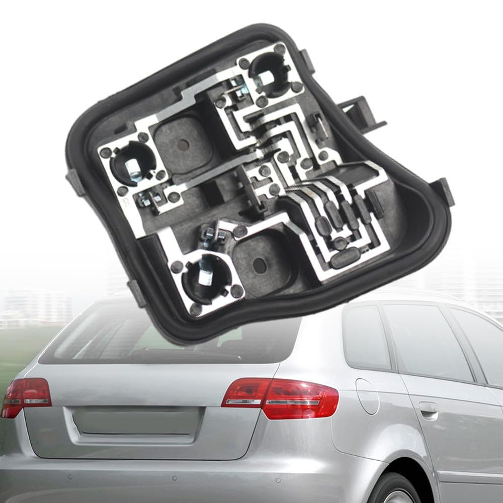 Support de feu arrière Riloer, compatible avec Audi A3 5 portes Sportback 8P restylée (2009-2013), référence 8P4945258D (côté droit).
