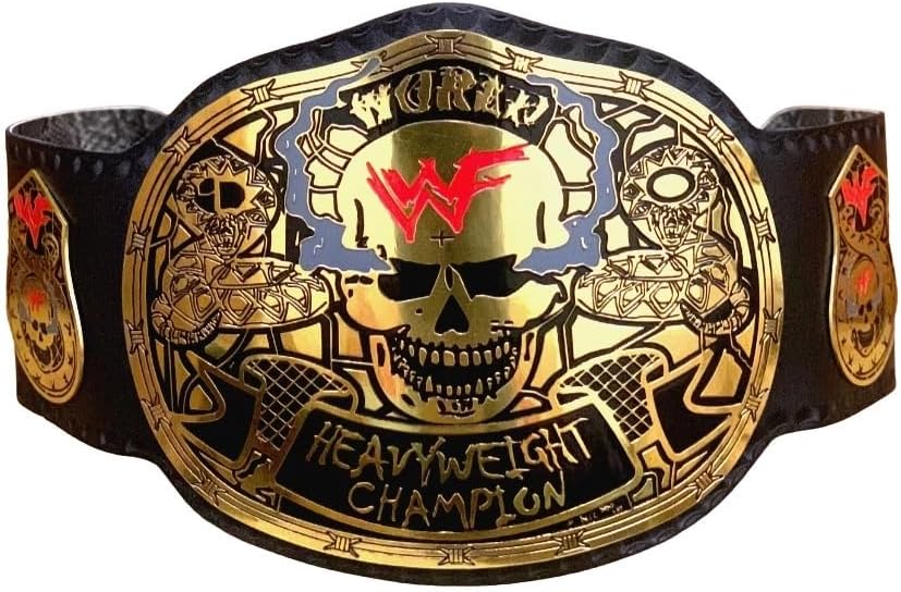 Smoking Skull Stone Cold Heavyweight Wrestling Championship Belt
