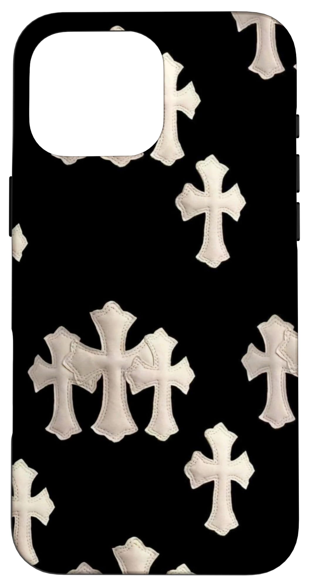 iPhone 16 Pro Max B&W crosses Case