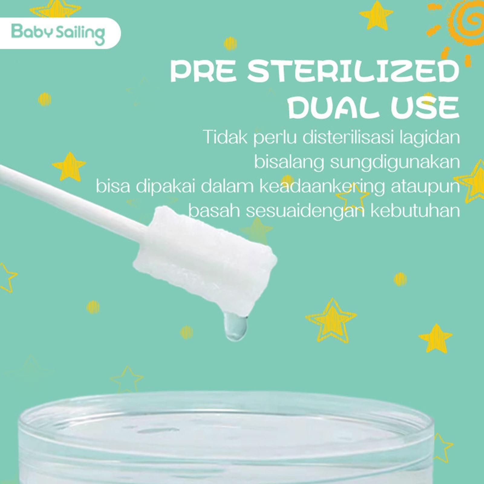 Neonato Garze Dente Spazzolino - Cleaner e Salviette Dentali per Bambini | Manico Carta Tampone, Set Pulizia Lingua, Pacchetto Cura Orale da Viaggio