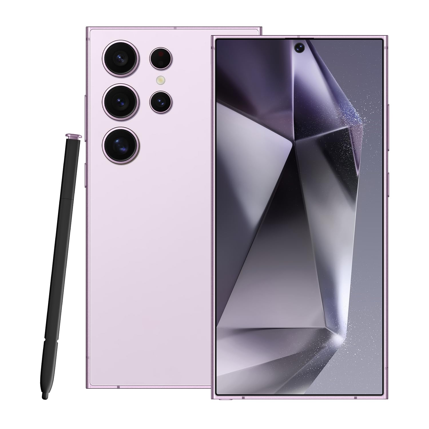 I24 Ultra Android Phone | Unlocked Phones | 8+256GB Unlocked Smartphone | Super Fast Charging | 13MP+50MP Camera | 5G Cell Phone | US Version | Dual SIM | GPS(Glam Pink)