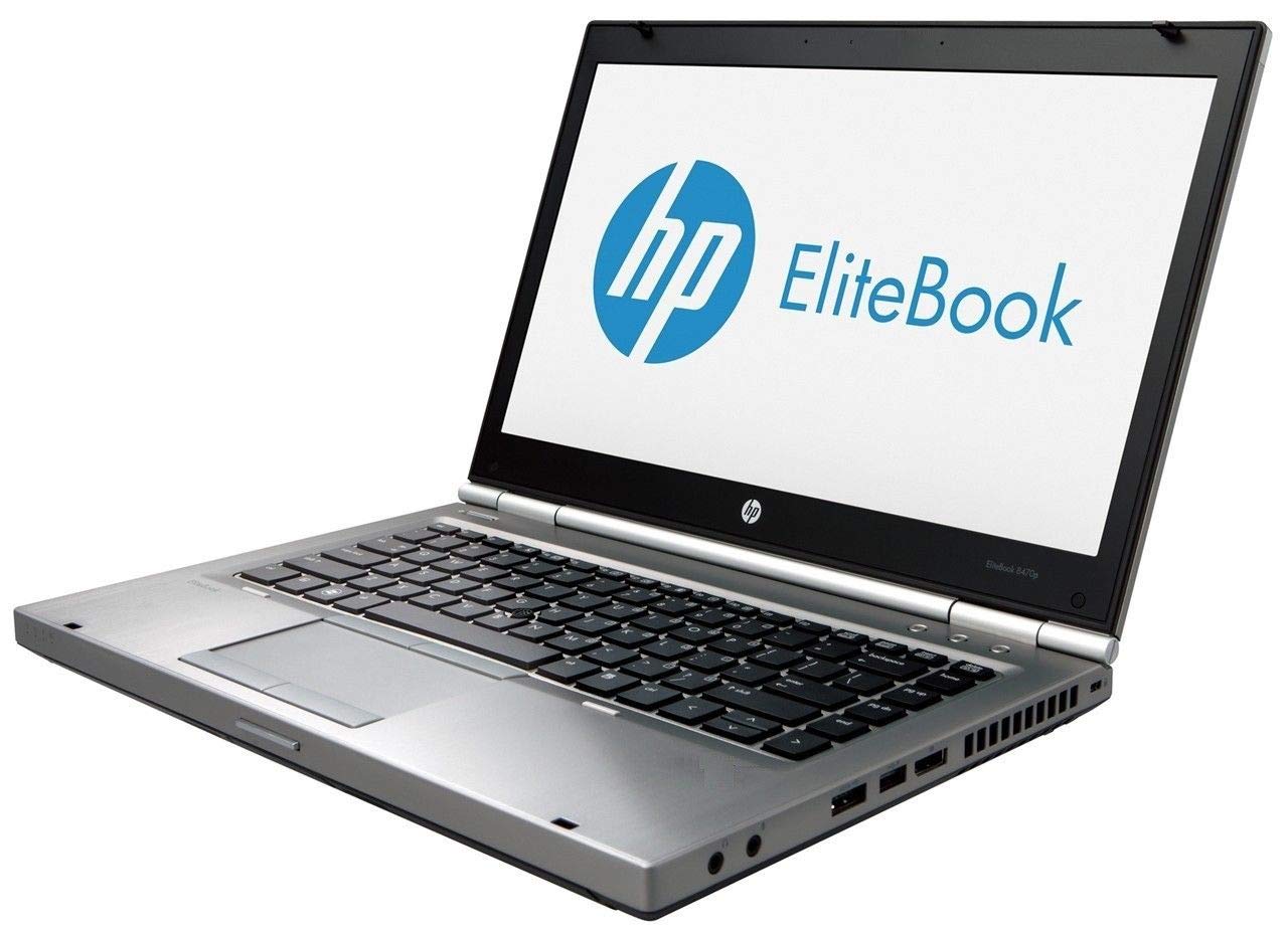 HP Elitebook 8470p Laptop webcam optional Core i5 8GB DDR3  500GB HDD DVD Windows 10 home (Renewed)