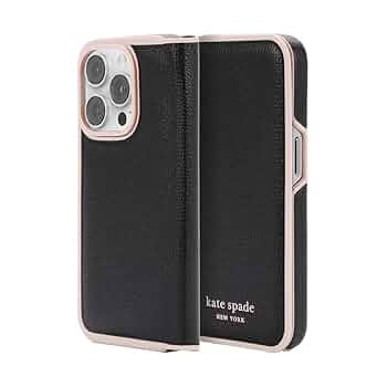 kate spade NEW YORK - ケイトスペード レザー手帳型ケース Amazon.co.jp: [kate spade new york] iPhone14Pro ケース 手帳