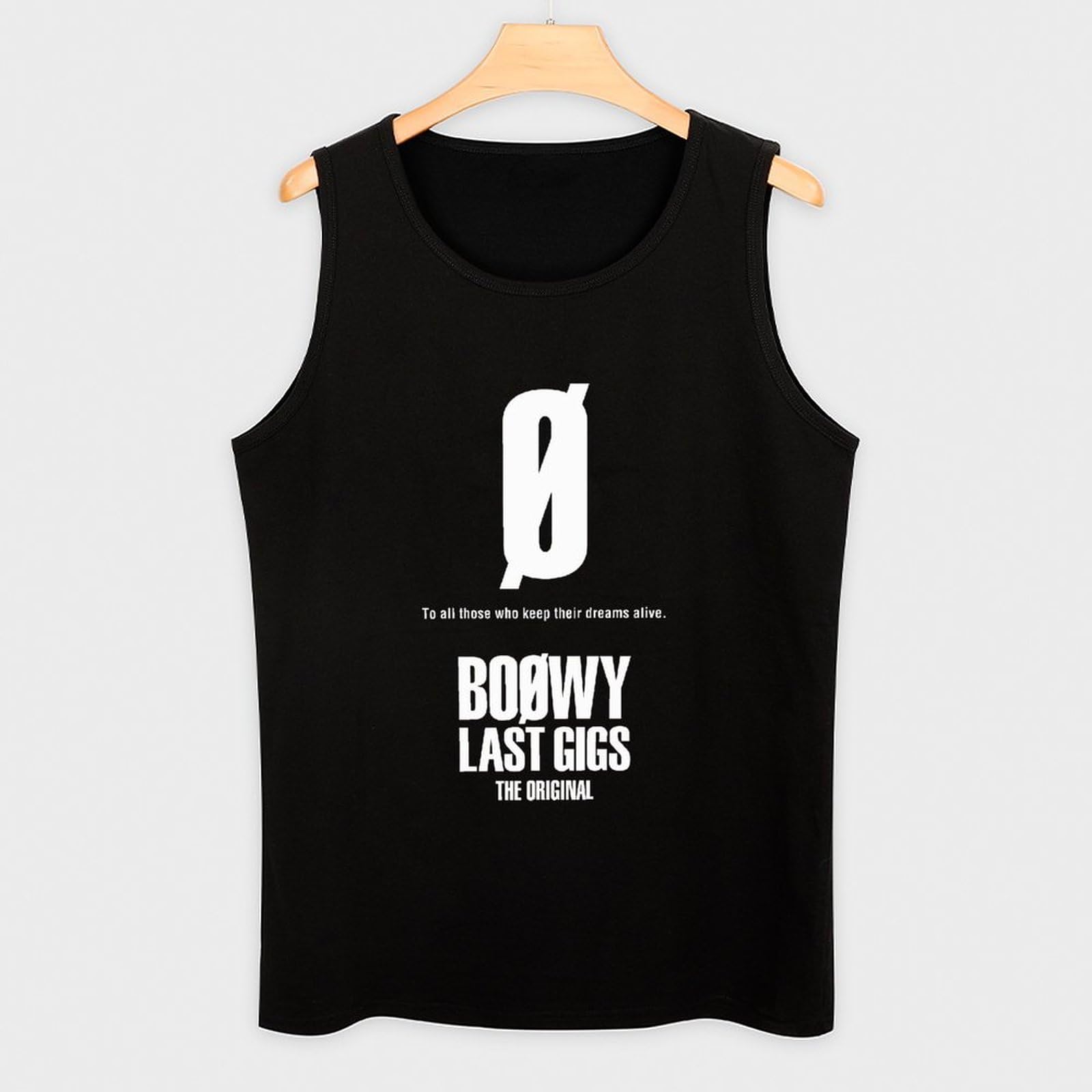 Amazon.co.jp: メンズ タンクトップ ボウイ Boowy Boøwy