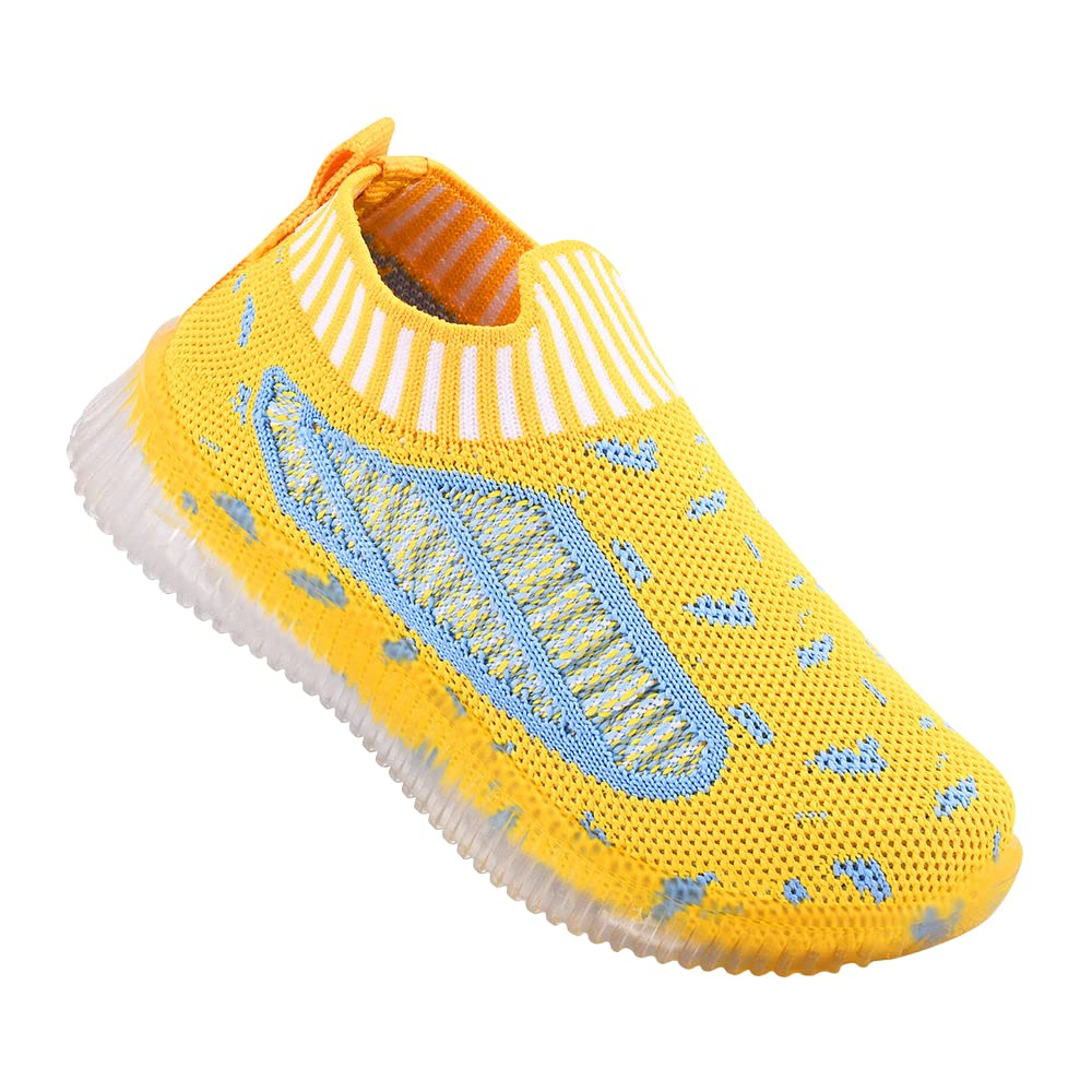 Hopscotch Boys and Girls Fabric Graphic Print Slip Ons Shoes in Yellow Color,UK:7.5 (KBB-4311012) (B0BSXJPPJC) Amazon Price History, Amazon Price Tracker
