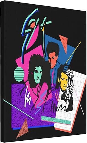 IsjHLAMr Soda Rock Band - Pinturas estéreas, arte de pared para dormitorio, cocina, decoración de pared, listo para colgar, decoración de