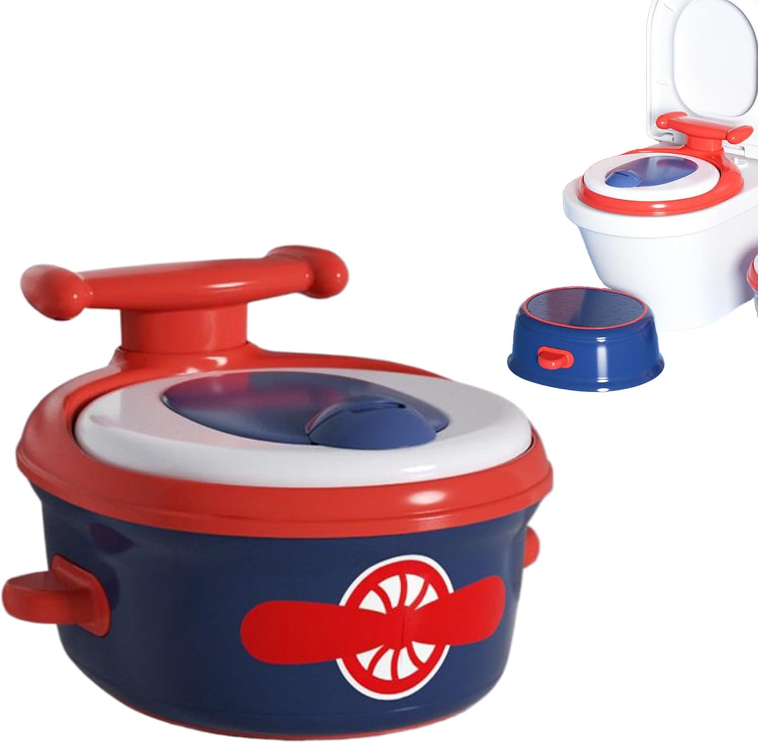 Training Toilet,Potty Trainer - Portable Toilet Non-Skid Bottom for Kids Girls Boys Aged 6 Months to 6 Years Bathroom Daycare School Travel Bedtime Routine