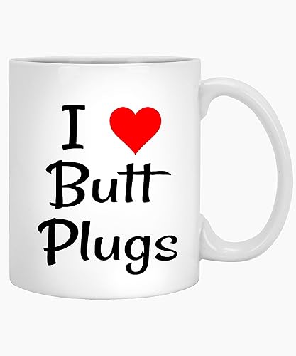 Taza de café I Love Butt Plugs Sexo Broma Taza de café 349868
