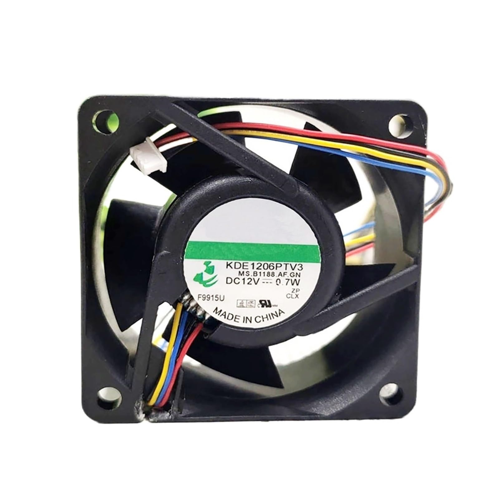 Ventilateur CPU Serveur 60mm DC 12V 0.7W KDE1206PTV3 avec connecteur 2 broches