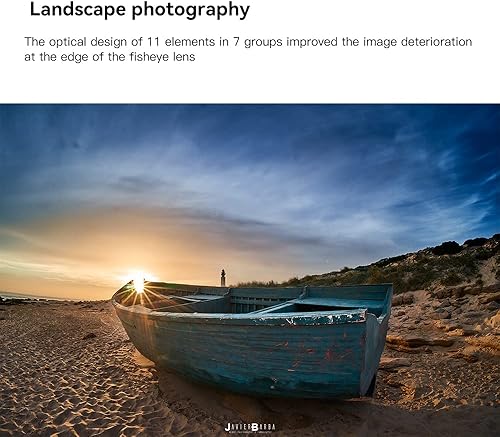 Miniatura 5 de TTArtisan Lente ojo de pez de 0.433 in F2.8 Fama completa para cámaras Canon RF Mount como EOSR EOSRP -Negro