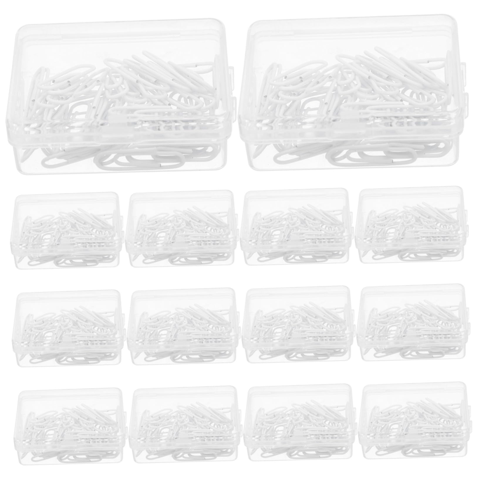 750 Pezzi Clips in Metallo Fermagli per Documenti e Segnalibri Organizer per Ufficio Scuola e Studio Fermacarte Resistenti e Compatti per Insegnanti e Studenti