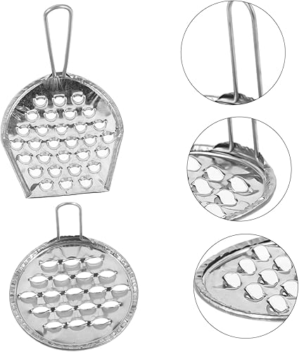 Miniatura 3 de Zerodeko Espátula de acero inoxidable, raspador de acero inoxidable, utensilios de cocina, ahorro de espacio, jalea de frijoles de acero inoxidable,