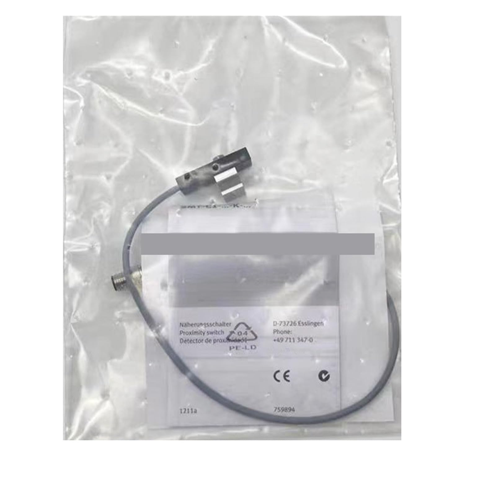 Détecteur de proximité SMT-C1-PS-24V-K-0,3-M8D avec câble de 0,3m et connecteur M8