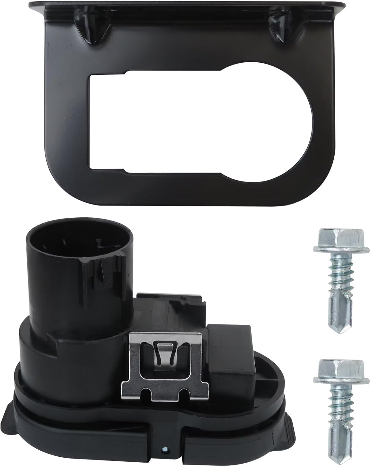 9U5Z-14489-MAA Rear Bumper Trailer Tow Hitch Wiring Connector Adapter Plug 7 Blades 4 Pin with Bracket Fit for 2009-2016 Ford F250 Super Duty