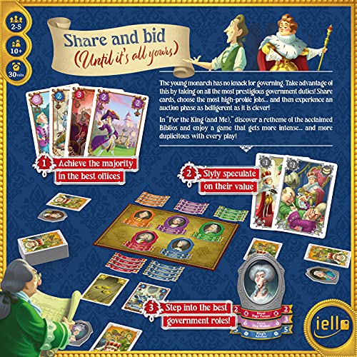 IELLO The King Juego de Mesa Estrategia 10+ años miniatura 3