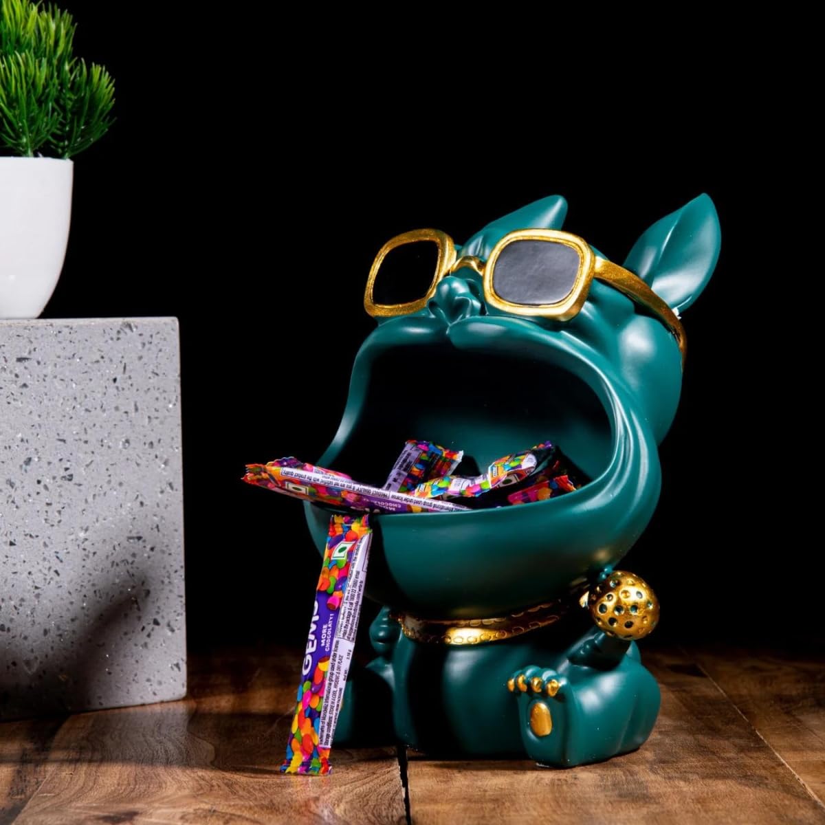 See full amazon price history chart for SMOKEY COCKTAIL Tiny Bulldog Sculpture with Holding Storage for Home Decor Antique Figurine | Table Top and Desktop Candy Organizer | Good for Storing Keys Watch Phone Black Color SMOKEY COCKTAIL Tiny Bulldog Sculpture with Holding Storage for Home Decor Antique Figurine | Table Top and Desktop Candy Organizer | Good for Storing Keys Watch Phone Black Color (B0DBQDX9SM) Amazon Price History, Amazon Price Tracker
