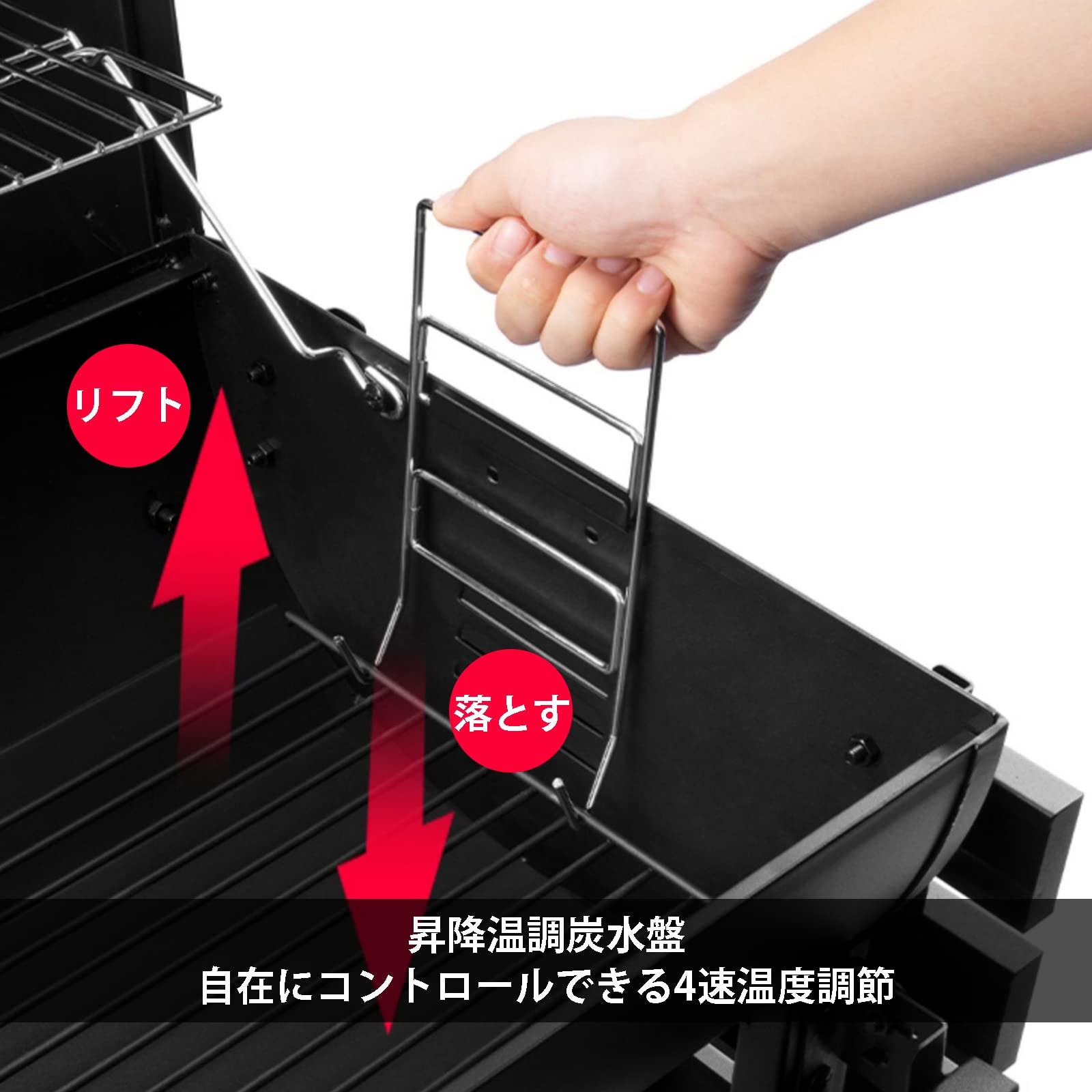 新品アメリカン大型オーブンレンジ　グリル板付き Amazon | バーベキューコンロ アメリカンオーブングリル 大型