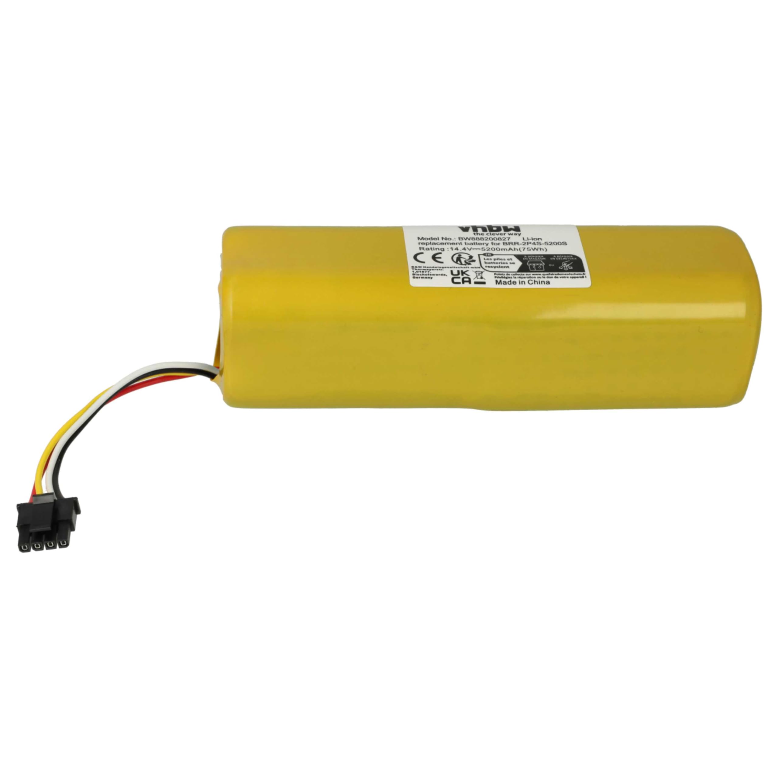 vhbw 1 x bateria kompatybilna z Dreame L10s Ultra, L10 Ultra odkurzacz (5200mAh, 14,4V, Li-Ion)