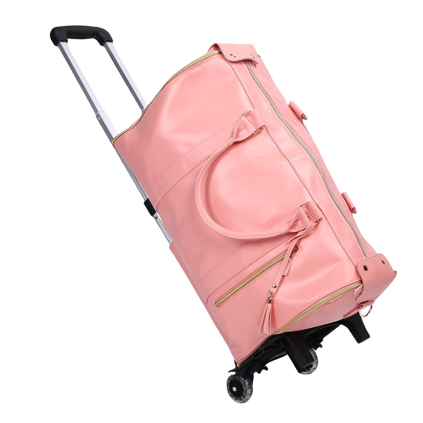 Tbest Borsa da Viaggio, Grande Borsa da Viaggio Leggera a Prova D'acqua Confezionabile con Manico Staccabile per il Viaggio di maternità Sportiva