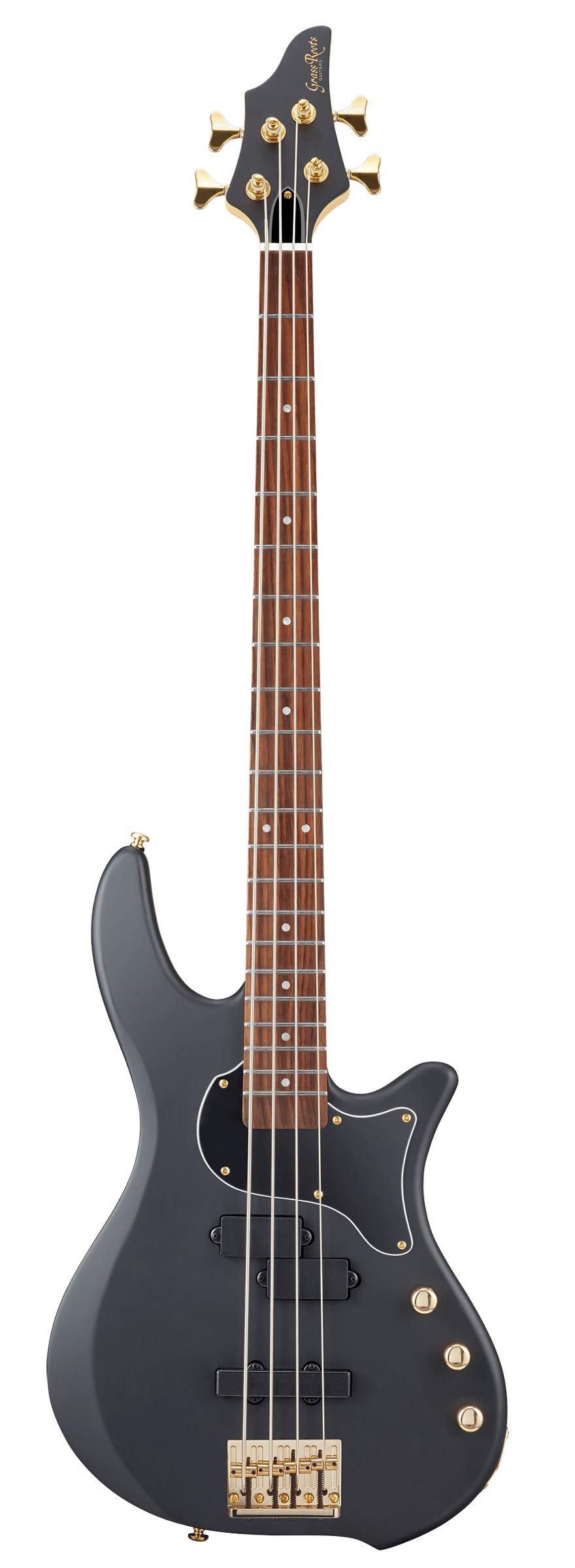 Amazon | GrassRoots G-BB-DLX Black Satin エレキベース グラスルーツ