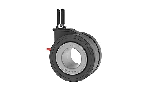 Miniatura 7 de Enso Ruedas de repuesto para silla de oficina, 70 Rokku Mu Series - Gris (juego de 5)