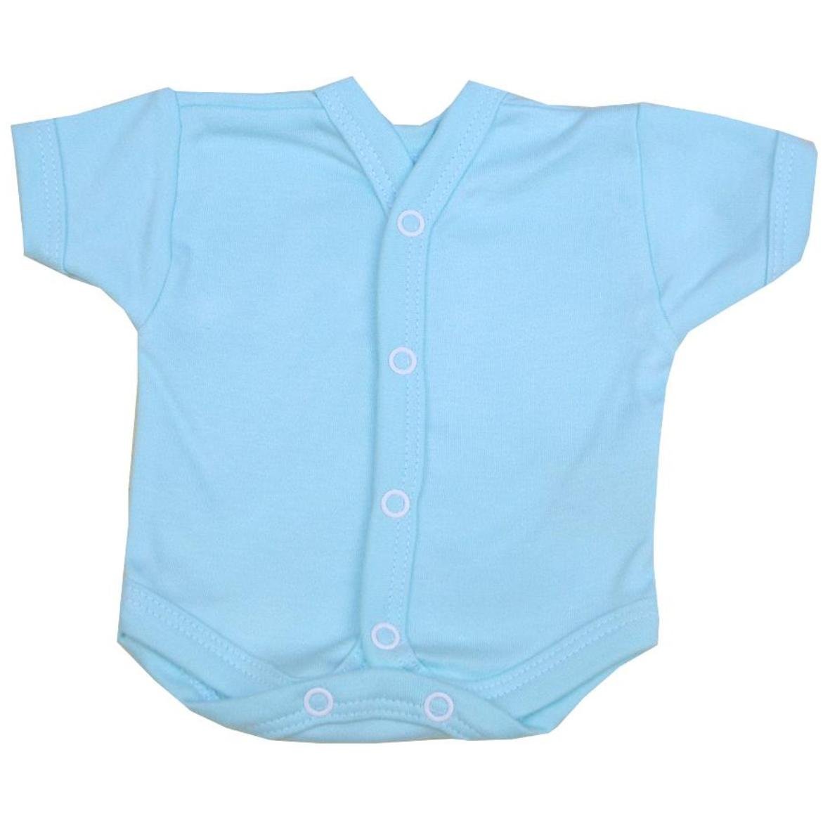 Premature Early Baby Clothes SCBU/Neonatal Bodysuit/Vest 0-7.5lb Aqua 32-38cm