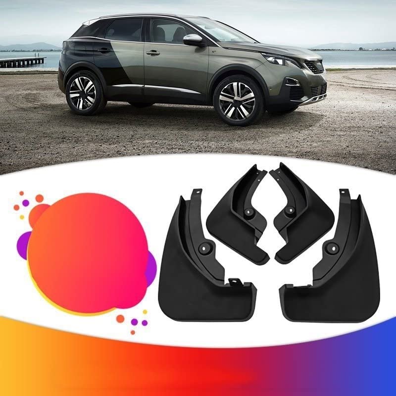 Voor Peugeot 3008 GT 4008 2016~2022 4 Pcs Auto Modderkleppen, Guard