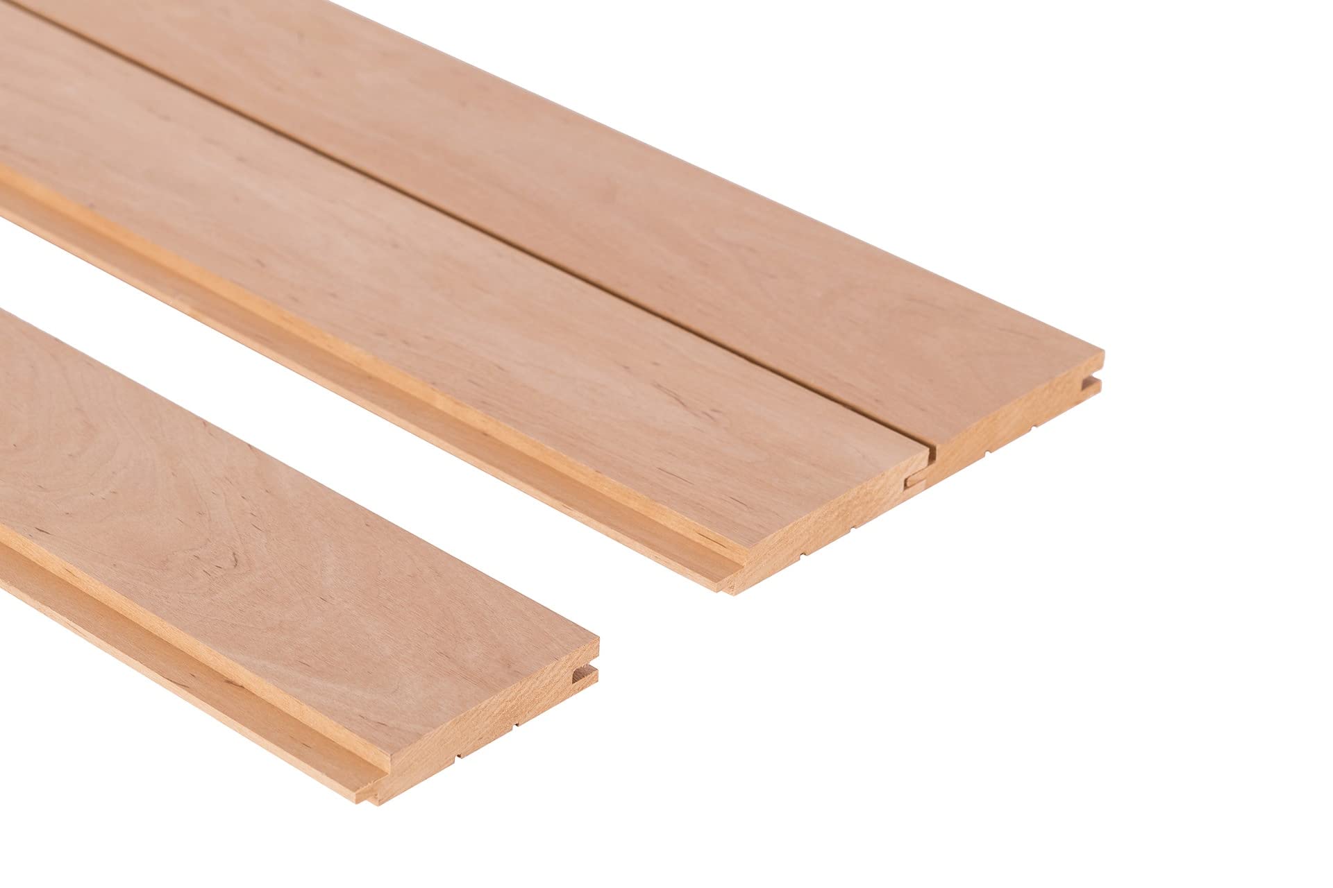 Madera perfilada de aliso, clase A, ranura STS4, 15 x 120 mm, 2100 mm, 6 unidades, material de construcción para sauna e interiores