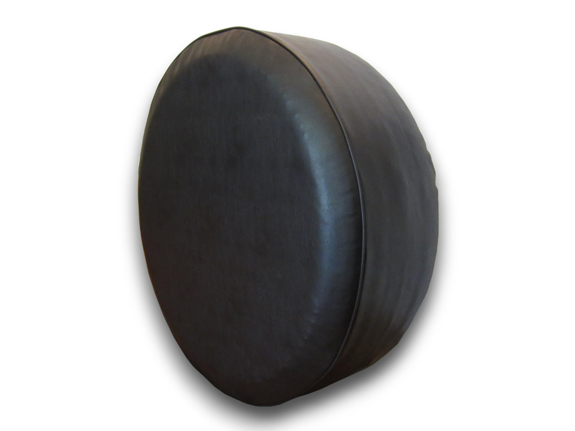 AB3-00781 Auto-Bra Schwarz LKW Reserveradabdeckung Gr. L2-110 cm 365/85 R20 Kunstleder Ersatzradabdeckung Reserveradhülle Reifencover Radhülle